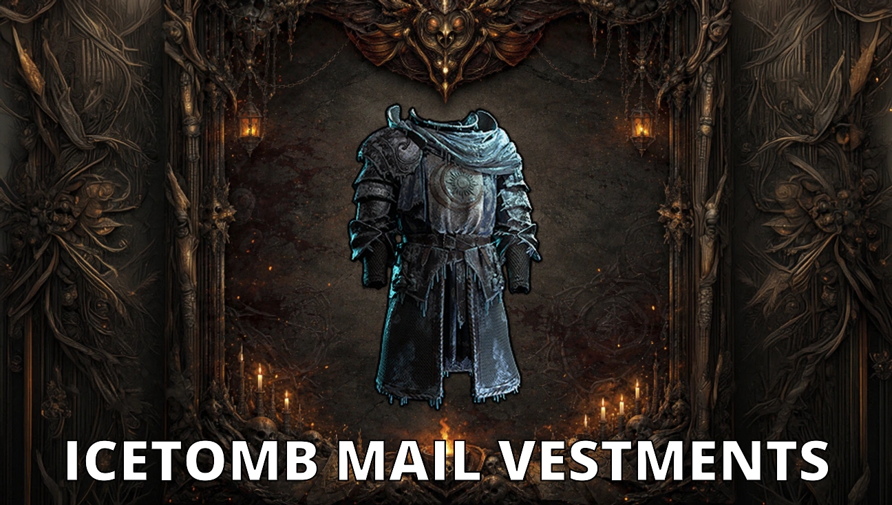 Icetomb Mail vestments artwork