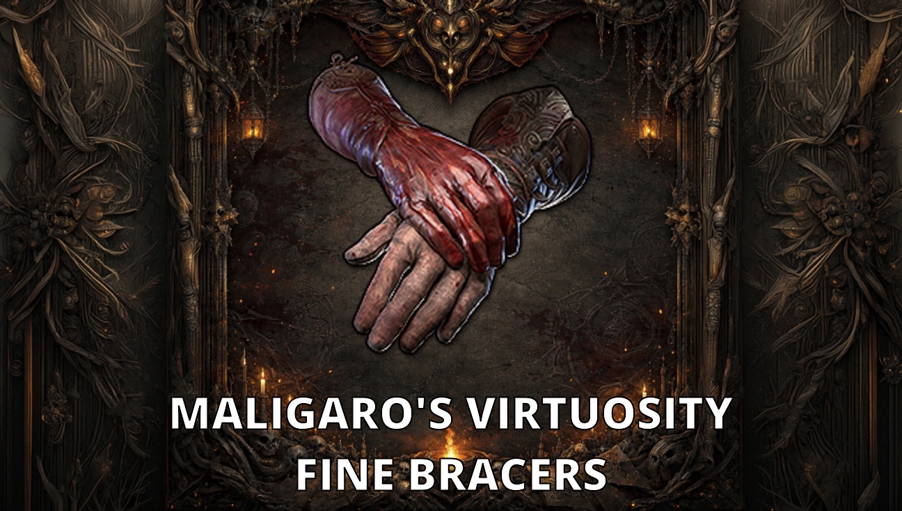 Maligaro's Virtuosity Fine Bracers artwork