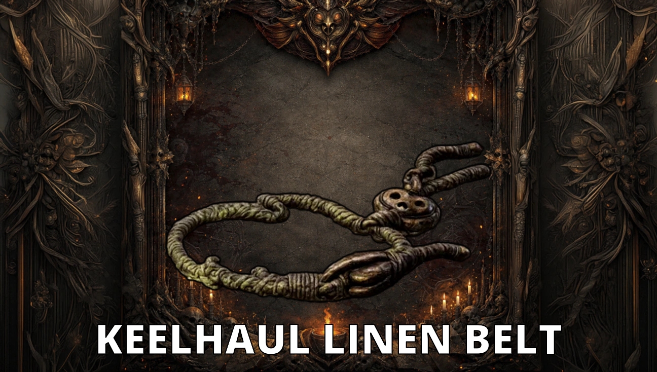 Keelhaul Linen Belt artwork