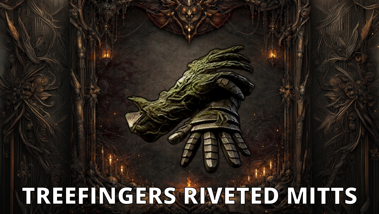 Treefingers Riveted Mitts artwork