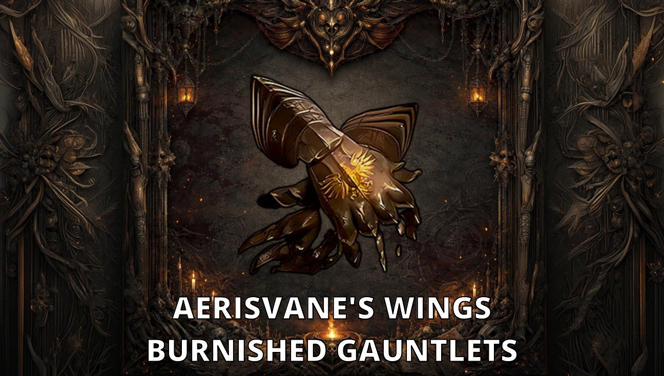 Aerisvane's Wings Burnished Gauntlets artwork
