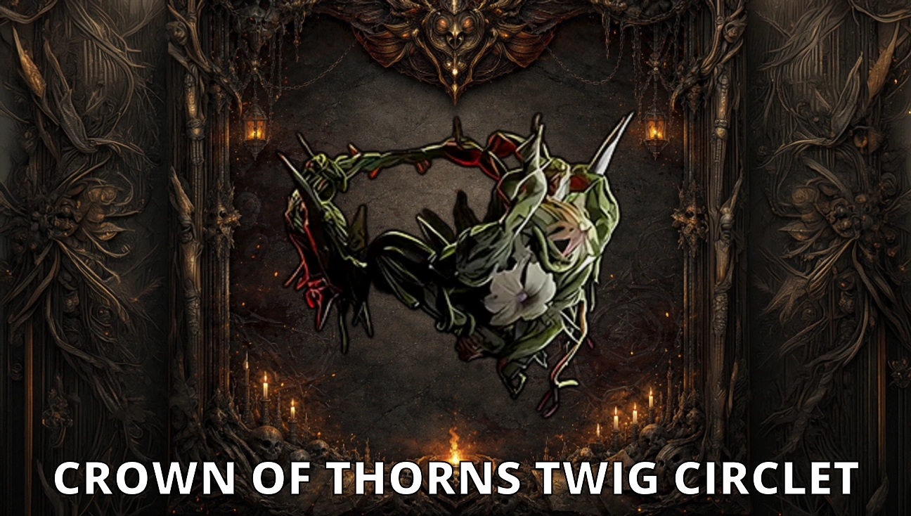 Crown of Thorns Twig Circlet artwork
