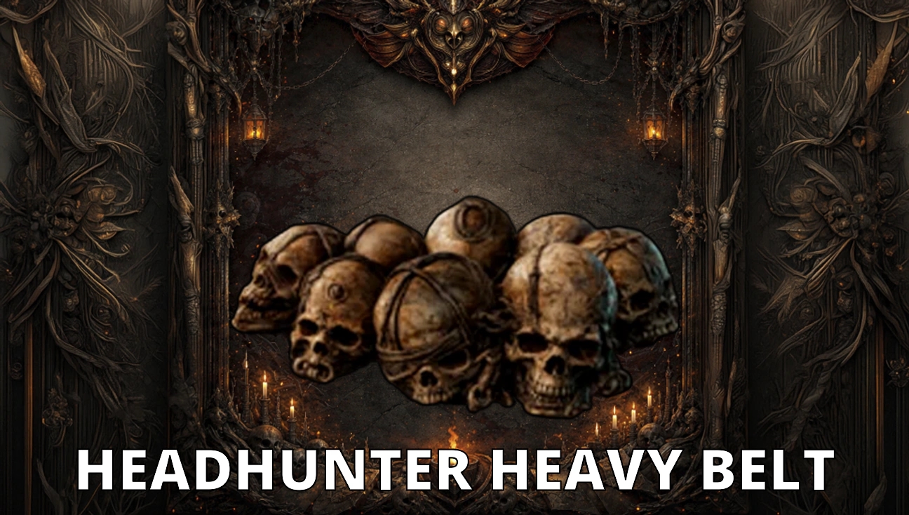 Headhunter Heavy Belt artwork