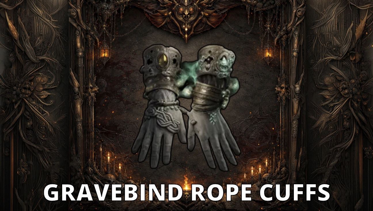Gravebind Rope Cuffs artwork