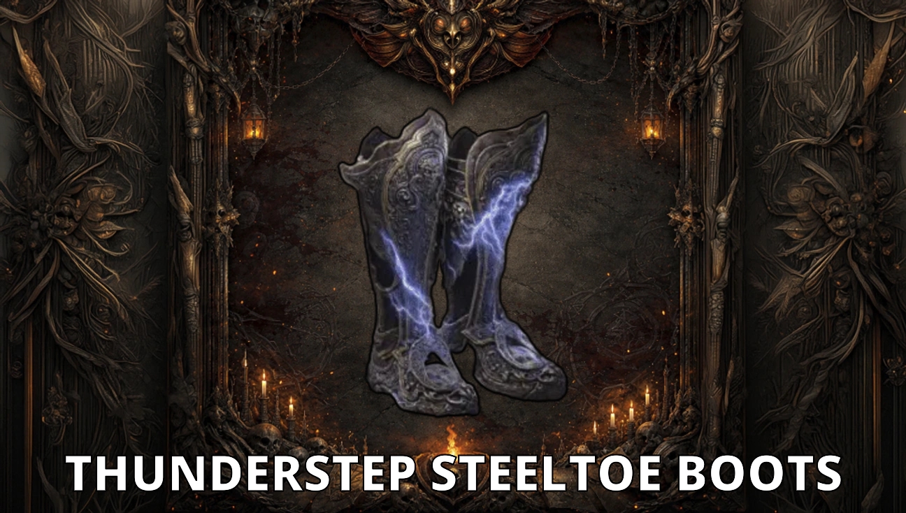 Thunderstep Steeltoe Boots artwork