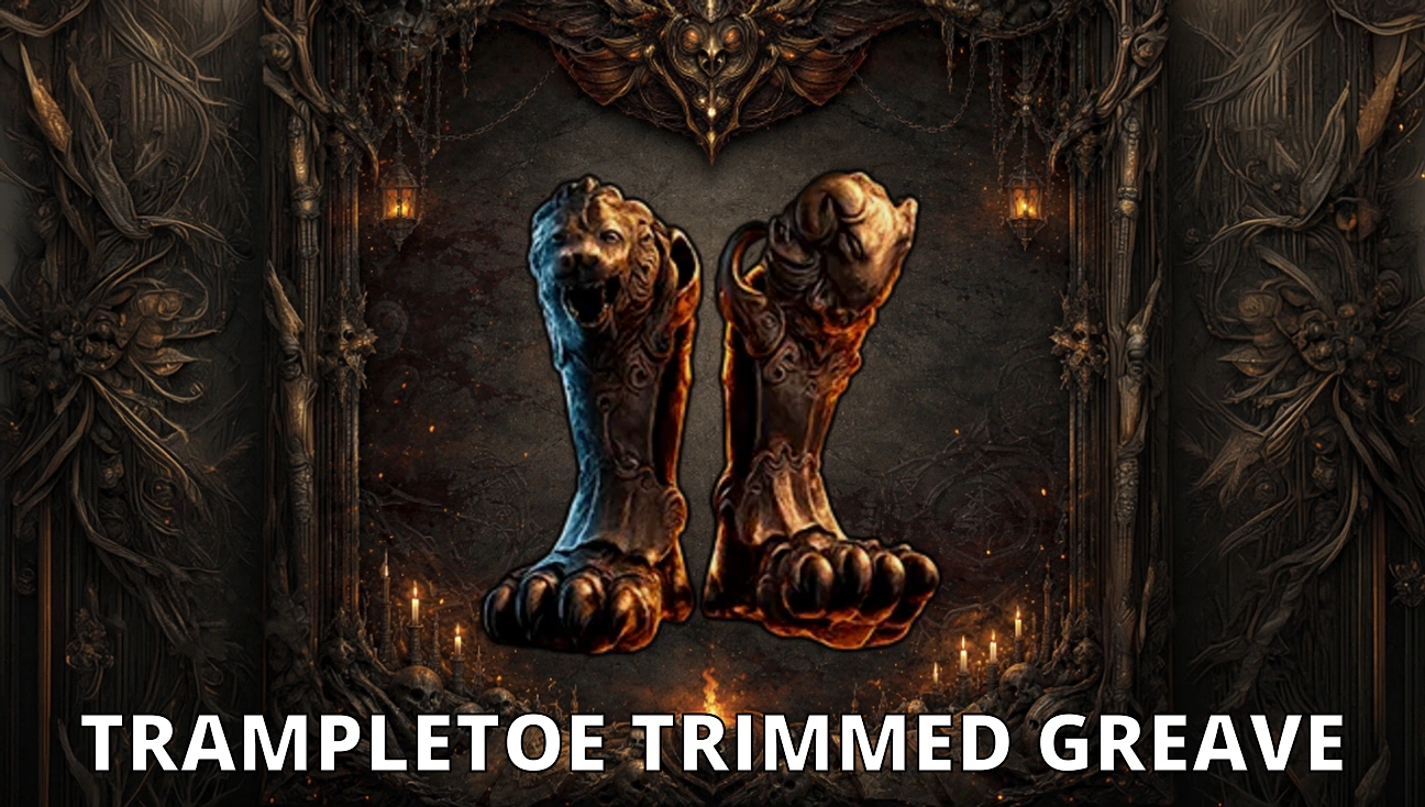 Trampletoe Trimmed Greave artwork
