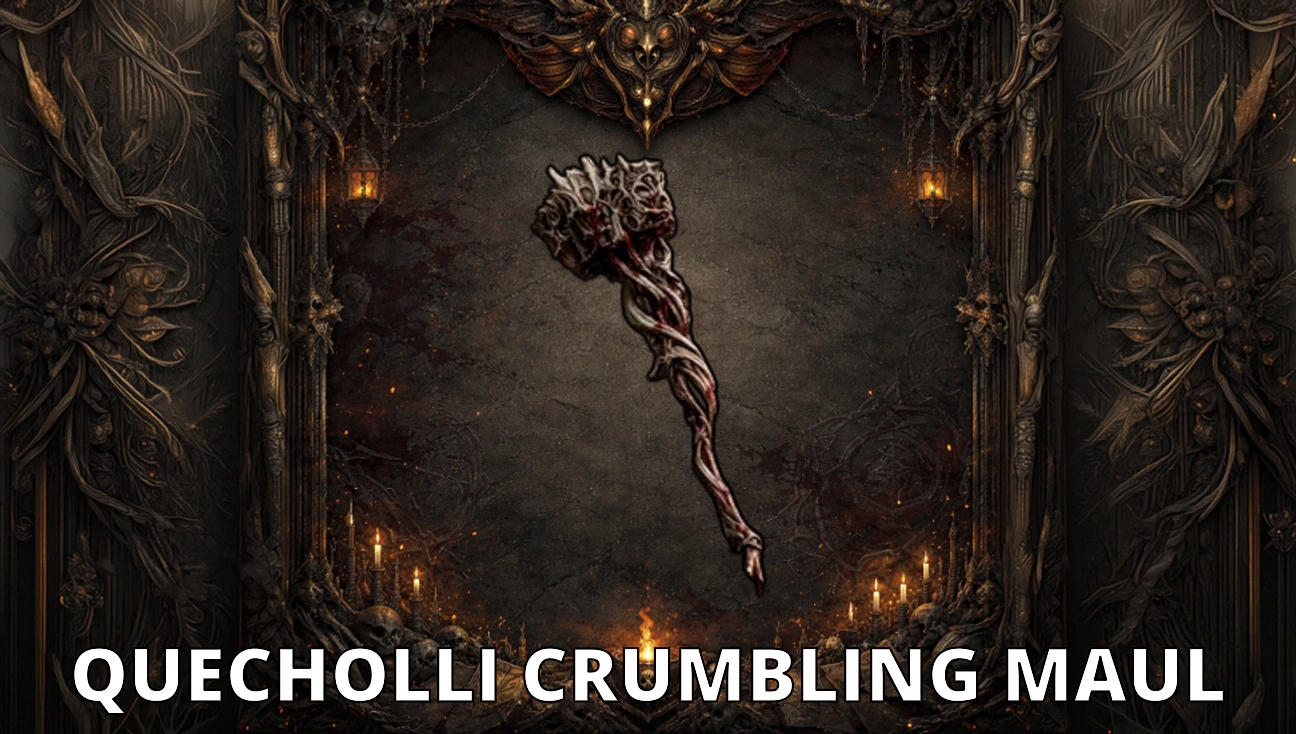 Quecholli Crumbling Maul artwork