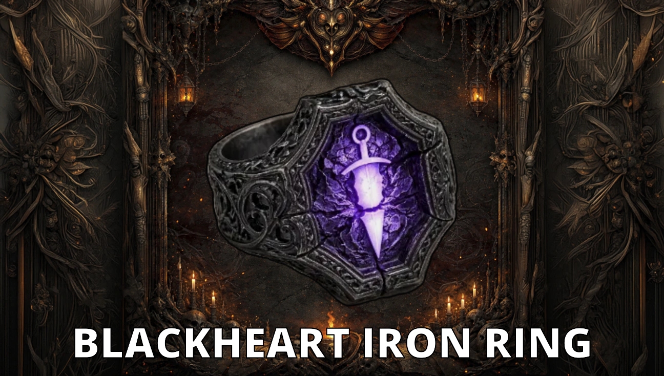Blackheart Iron Ring artwork