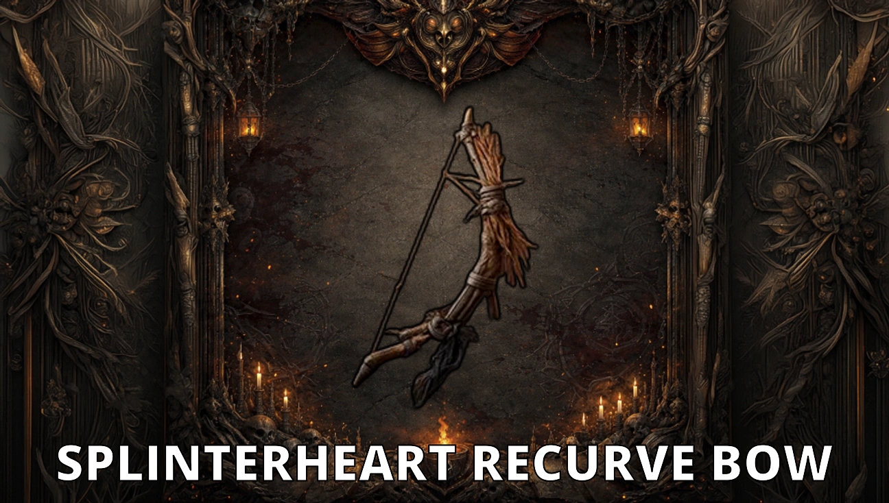Splinterheart Recurve Bow artwork