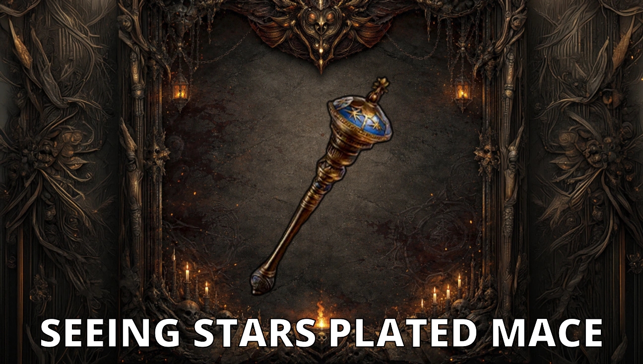 Seeing Stars Plated Mace artwork