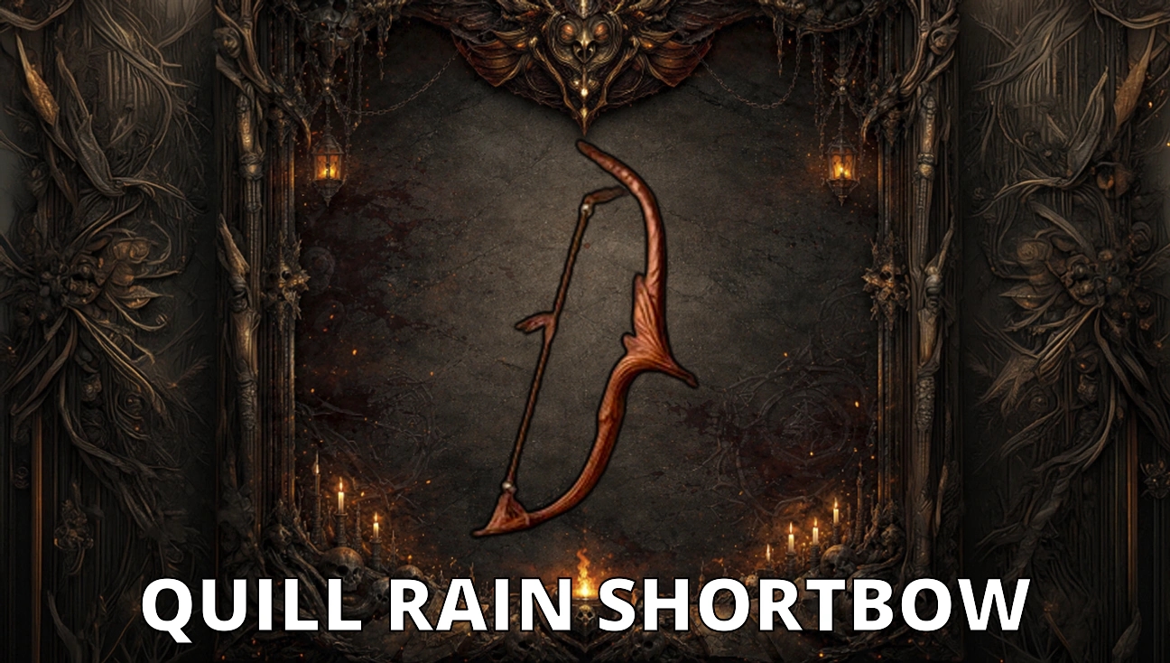 Quill Rain Shortbow artwork
