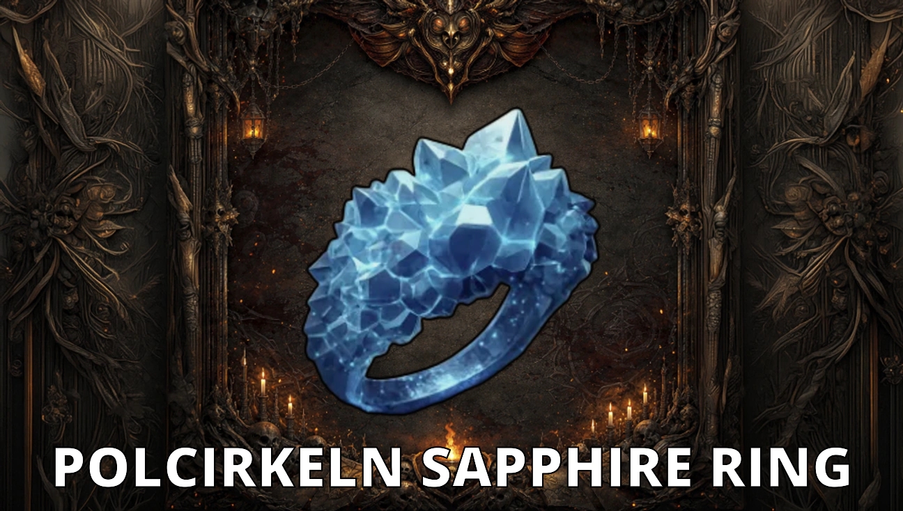Polcirkeln Sapphire Ring artwork