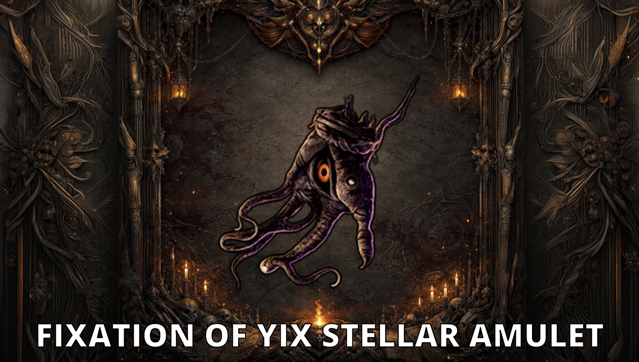 Fixation of Yix Stellar Amulet artwork
