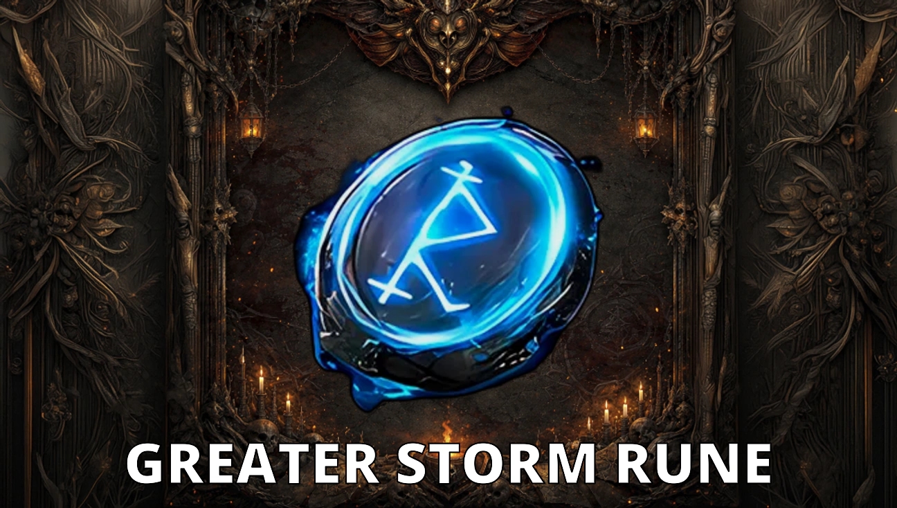 Greater Storm Rune artwork