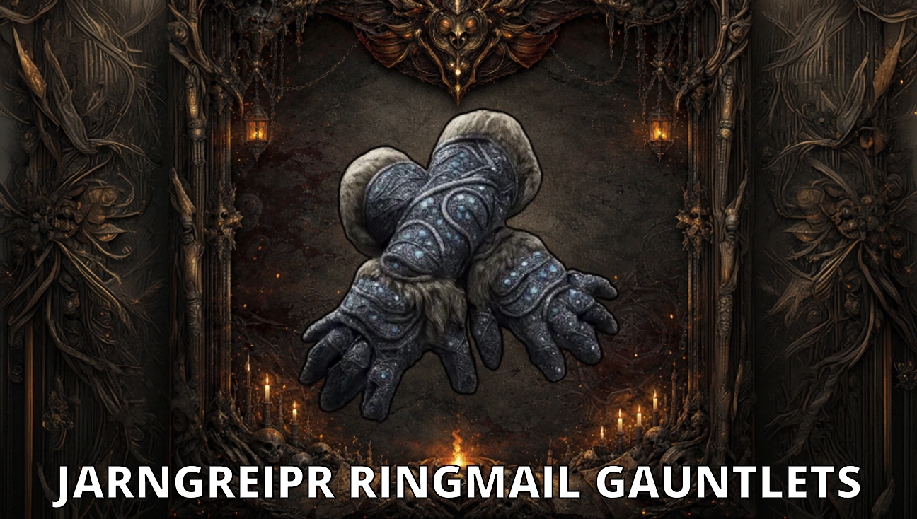 Jarngreipr Ringmail Gauntlets artwork