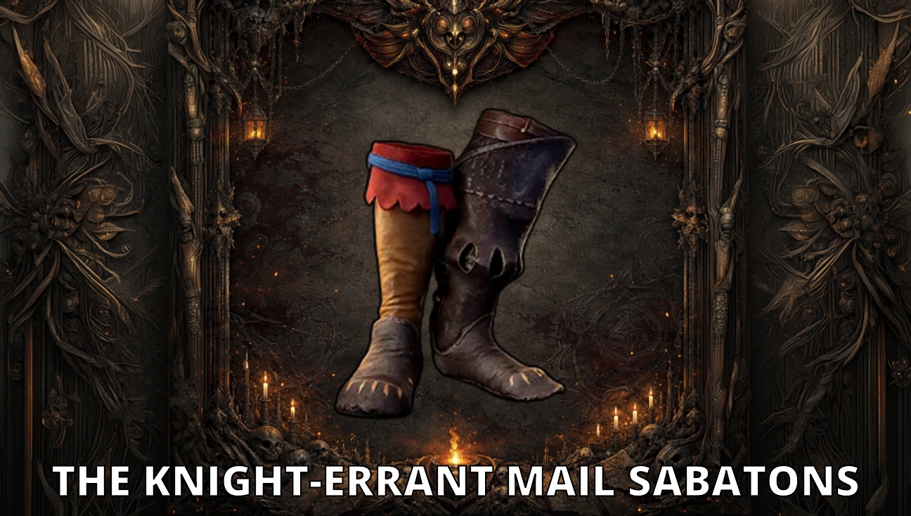 The Knight-Errant Mail Sabatons artwork