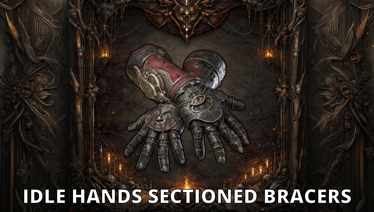 Idle Hands Sectioned Bracers artwork