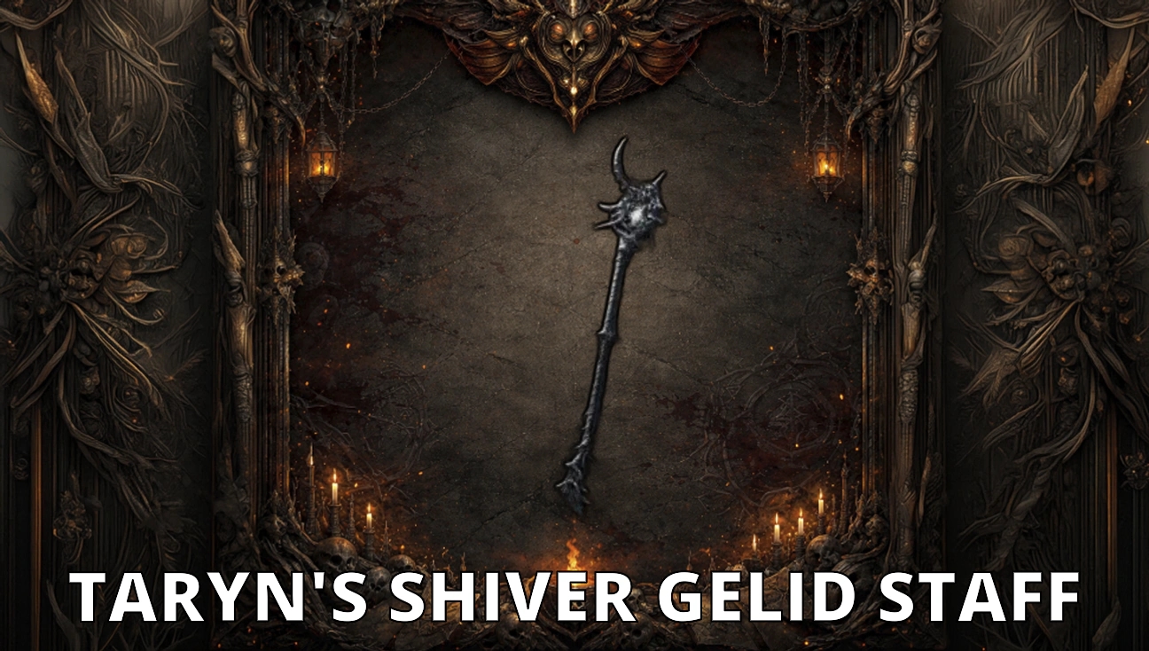 Taryn's Shiver Gelid Staff artwork