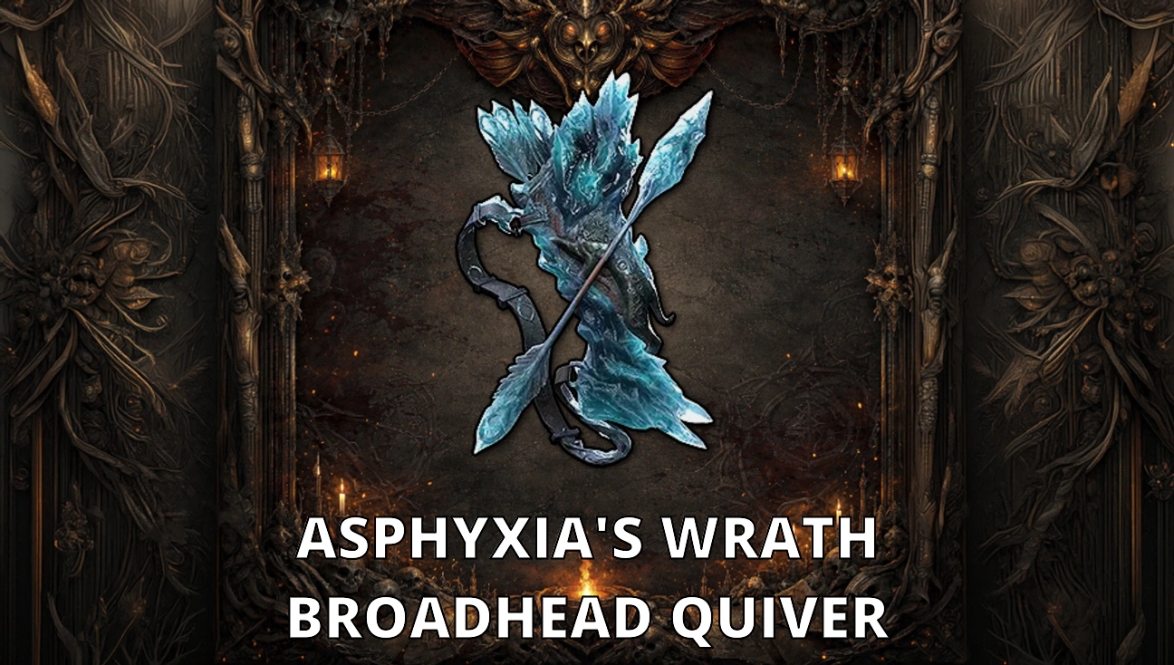 Asphyxia's Wrath Broadhead Quiver artwork