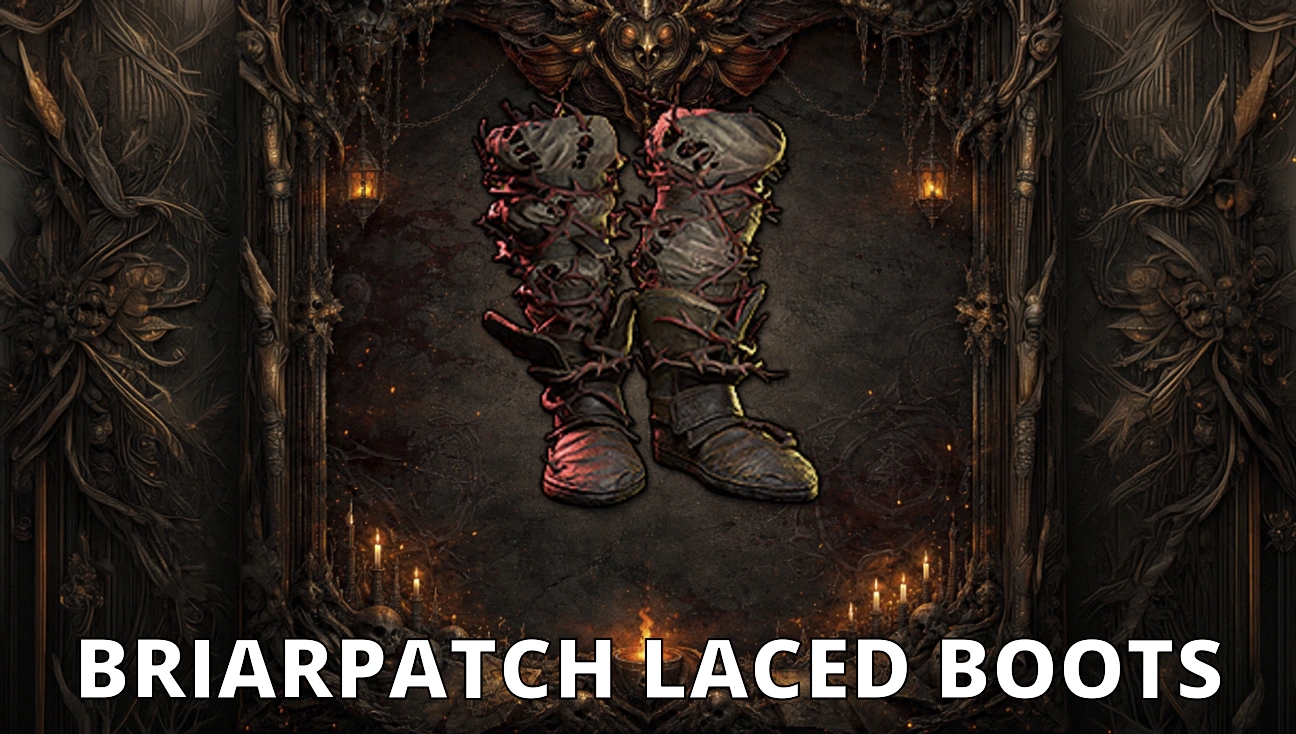Briarpatch Laced Boots artwork