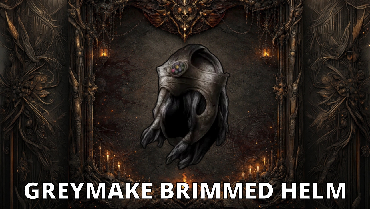 Greymake Brimmed Helm artwork