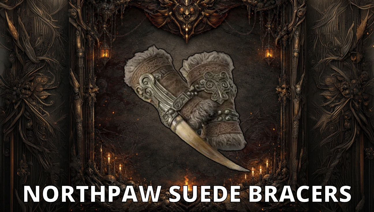 Northpaw Suede Bracers artwork
