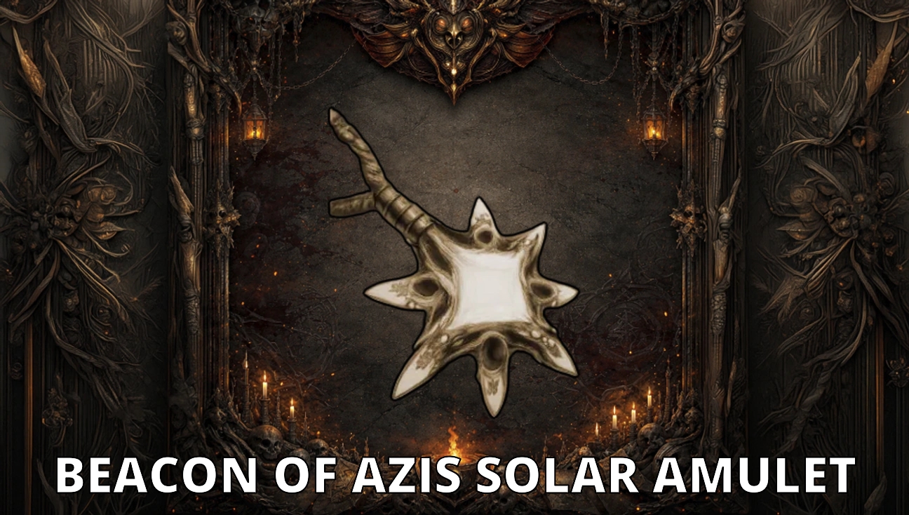Beacon of Azis Solar Amulet artwork