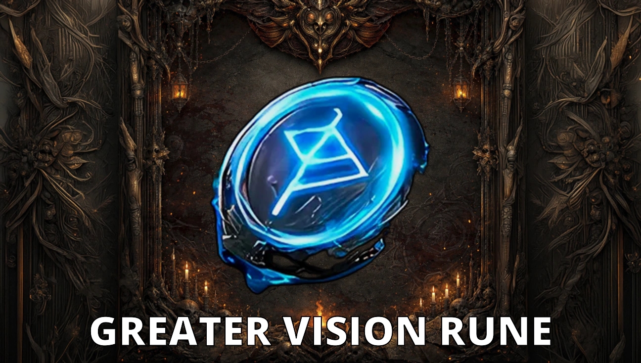 Greater Vision Rune artwork
