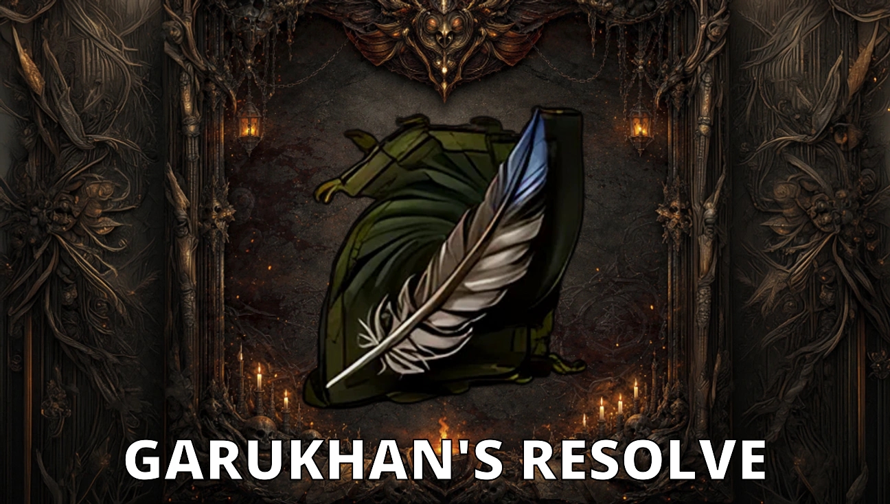 Garukhan's Resolve artwork