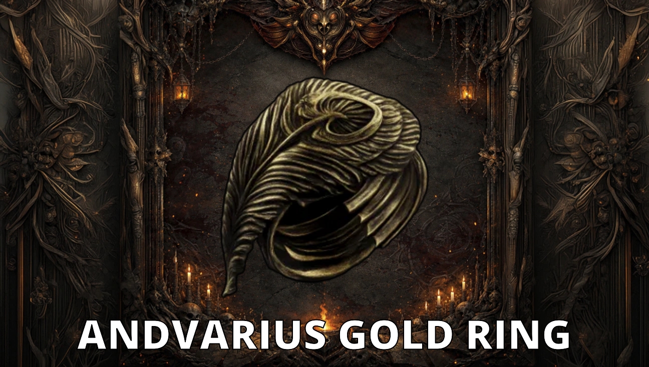 Andvarius Gold Ring artwork