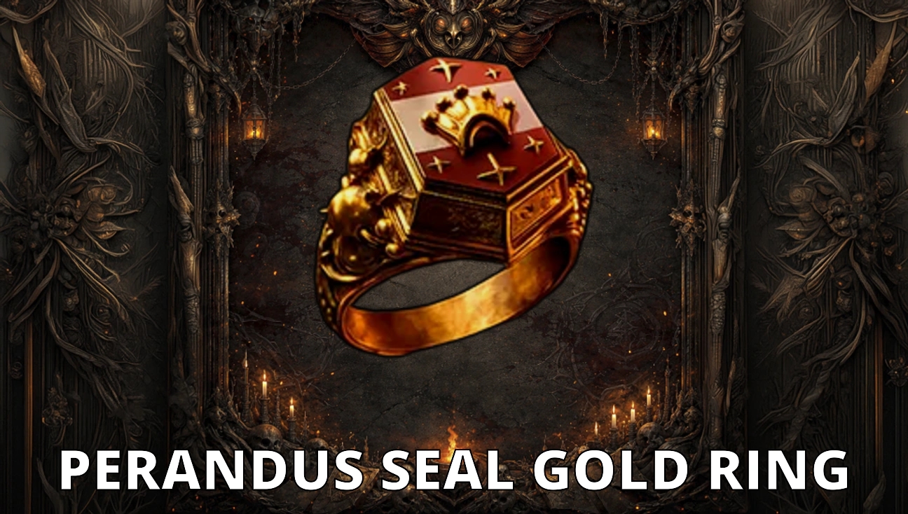 Perandus Seal Gold Ring artwork