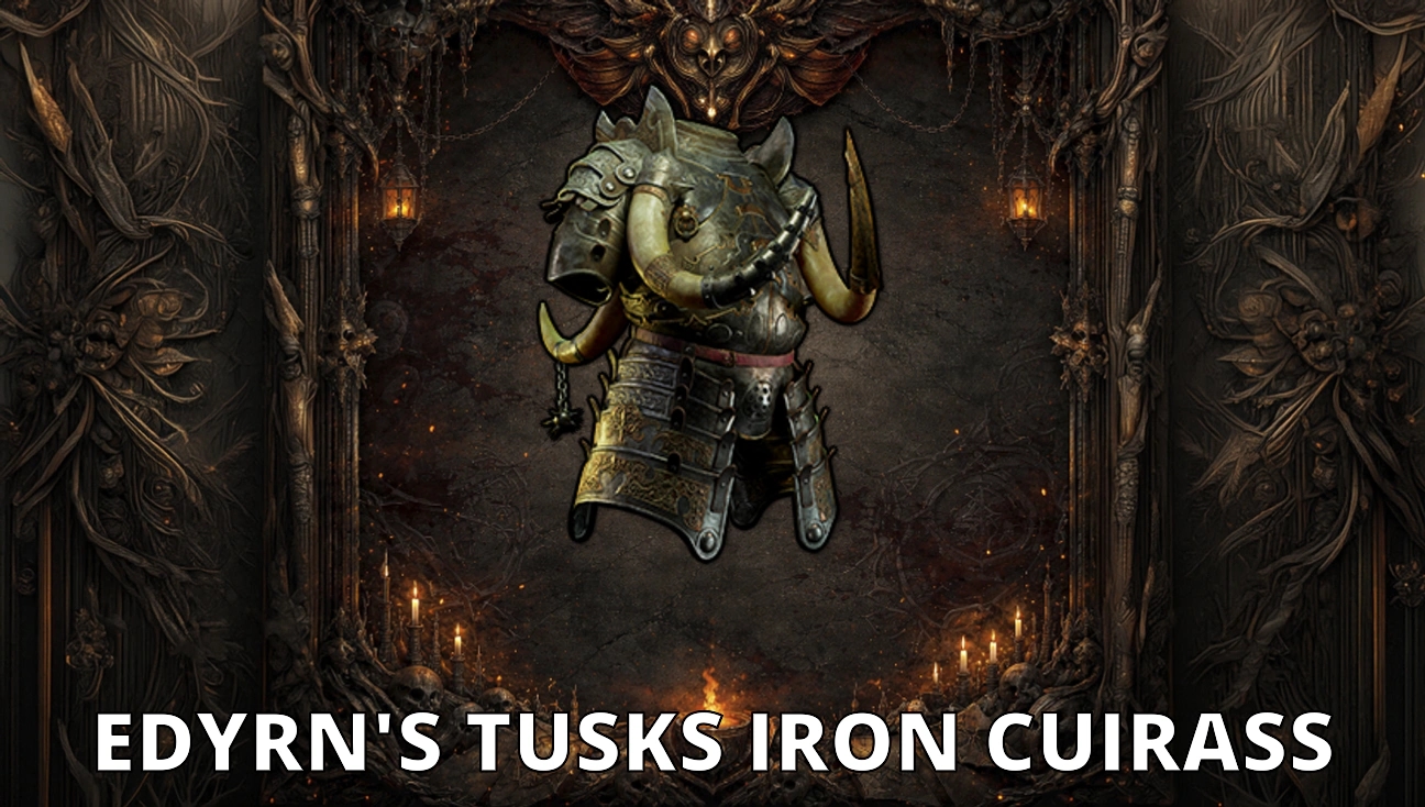 Edyrn's Tusks Iron Cuirass artwork
