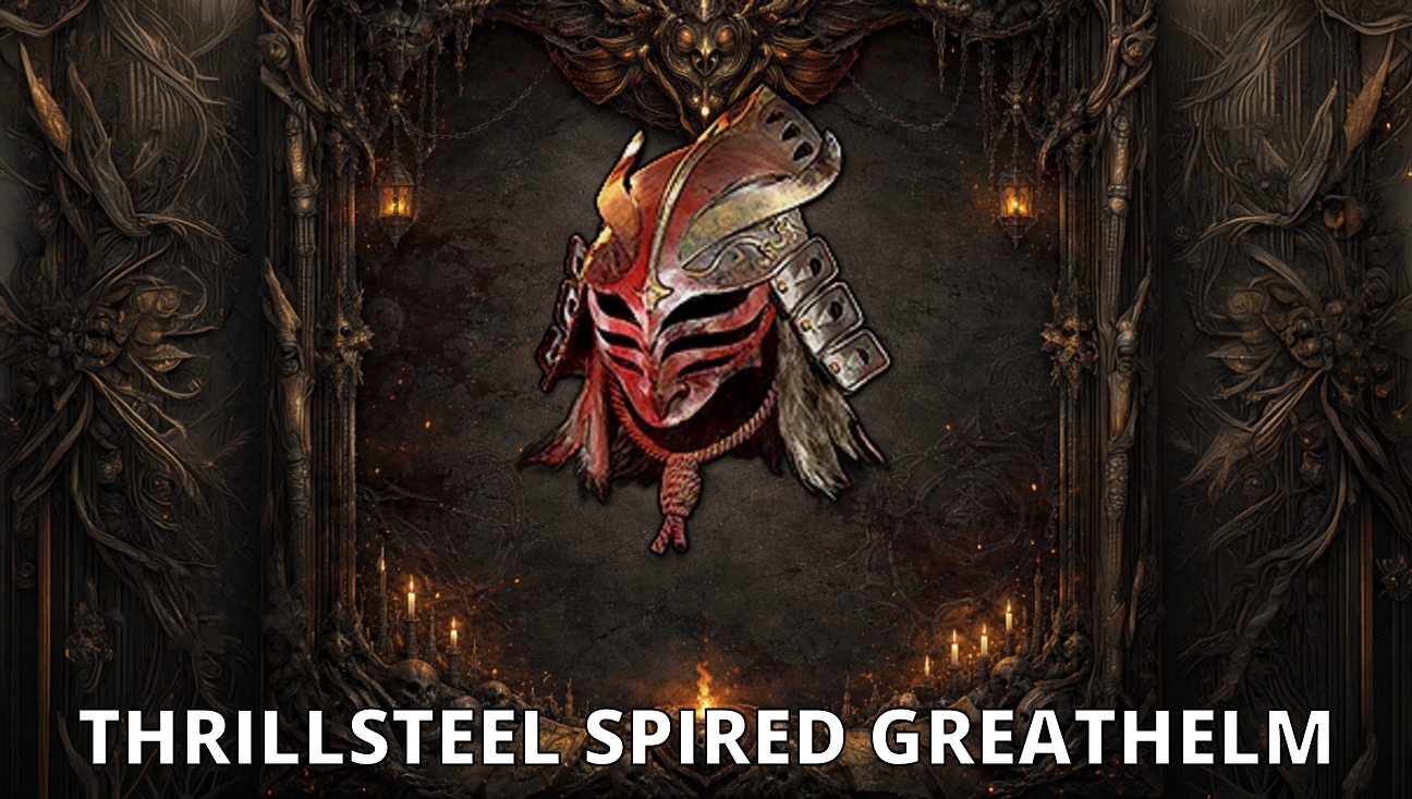 Thrillsteel Spired Greathelm artwork