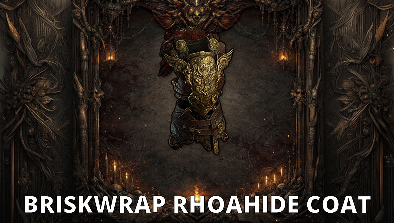 Briskwrap Rhoahide Coat artwork