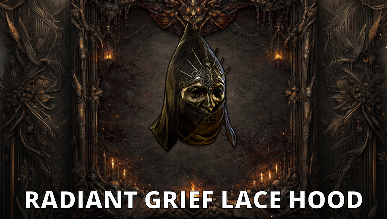 Radiant Grief Lace Hood artwork