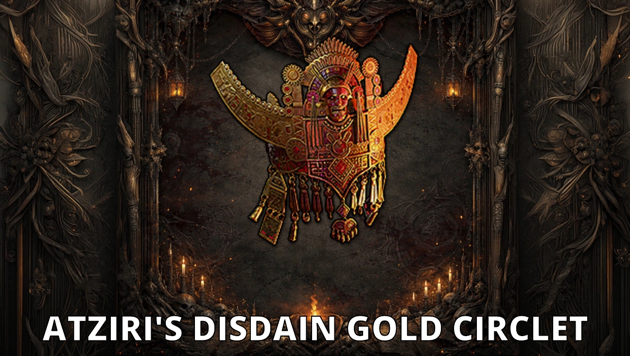 Atziri's Disdain Gold Circlet artwork