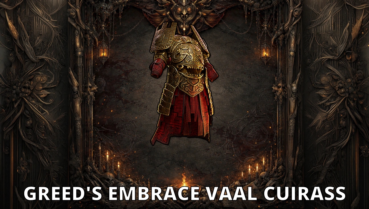 Greed's Embrace Vaal Cuirass artwork