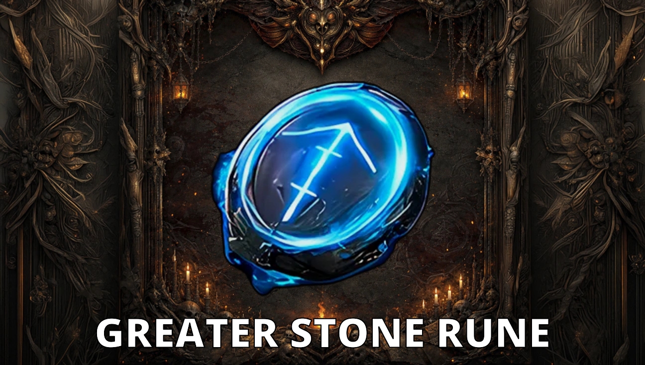 Greater Stone Rune artwork