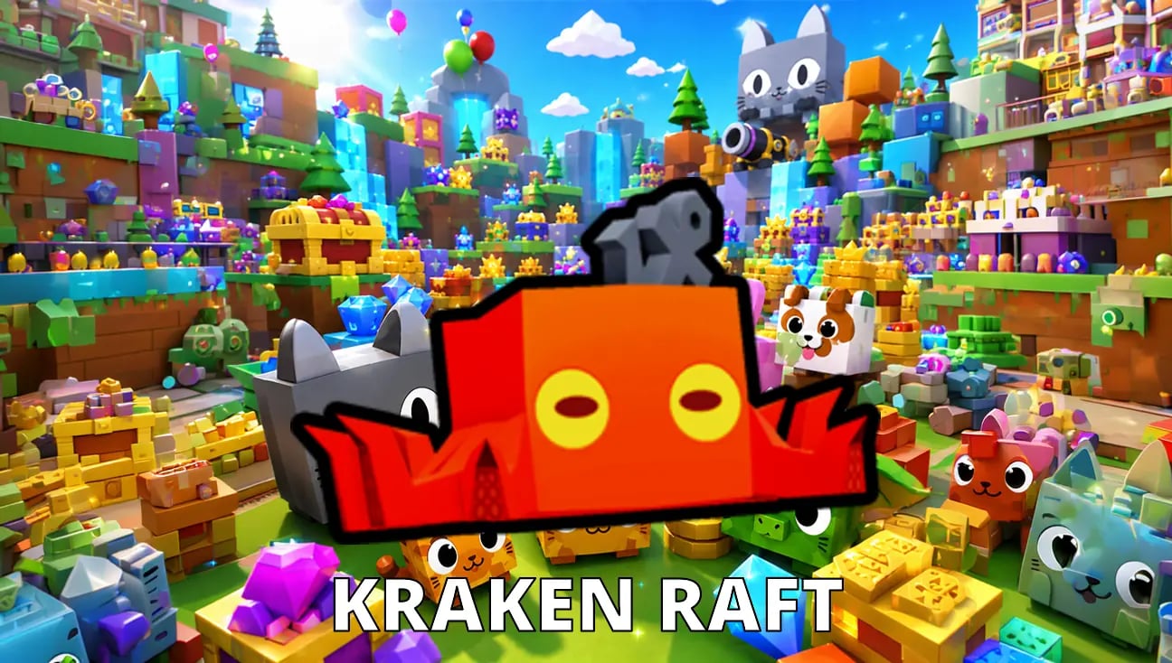 Kraken raft artwork