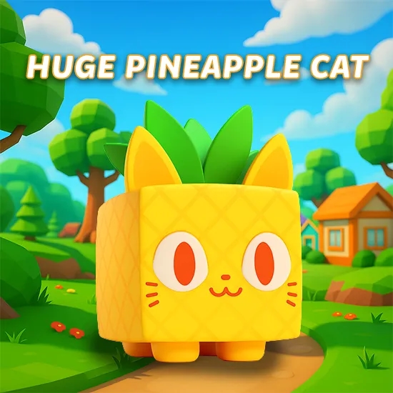 Huge Pineapple Cat artwork