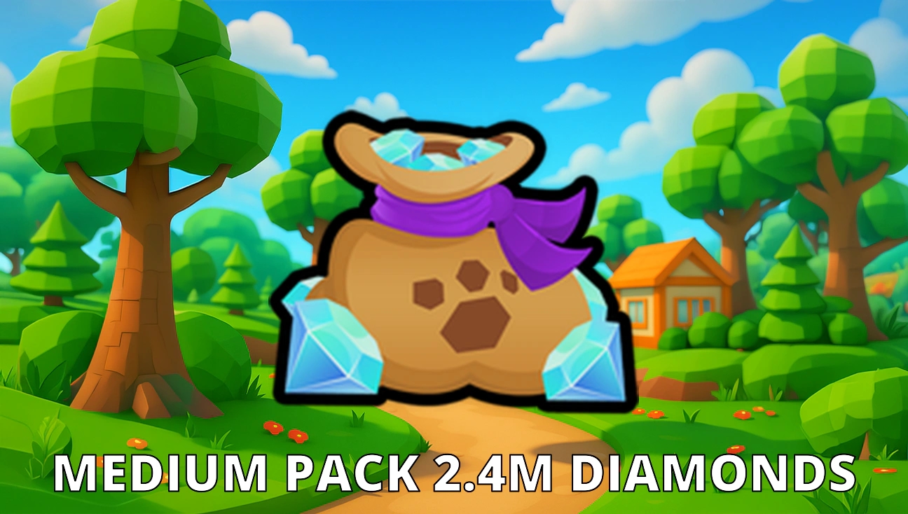 Medium Pack 2.4M Diamonds artwork