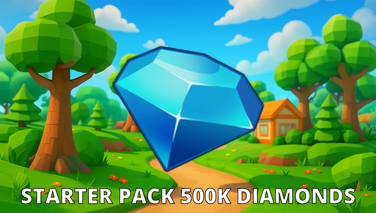 Starter Pack 500K Diamonds artwork