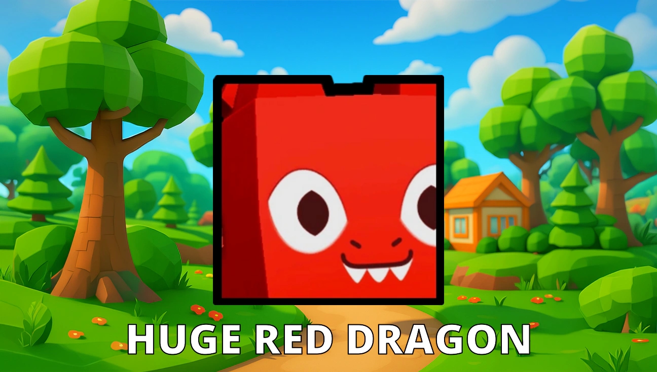 Huge Red Dragon artwork