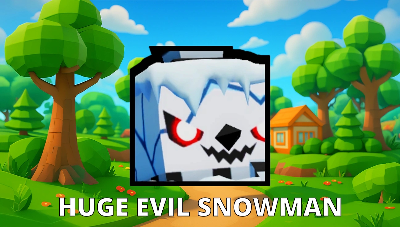 Huge Evil Snowman artwork