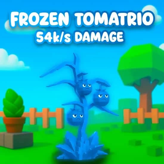 Frozen Tomatrio 54k/s Damage artwork