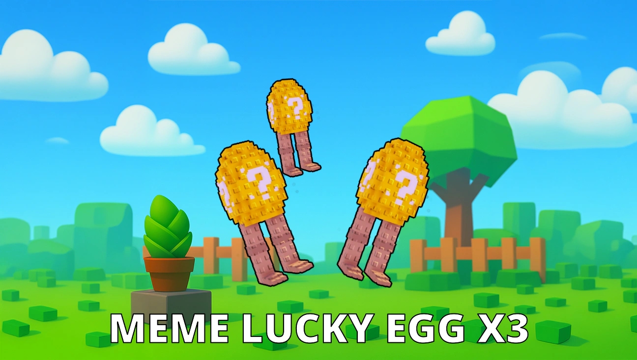 x3 Meme Lucky Egg artwork