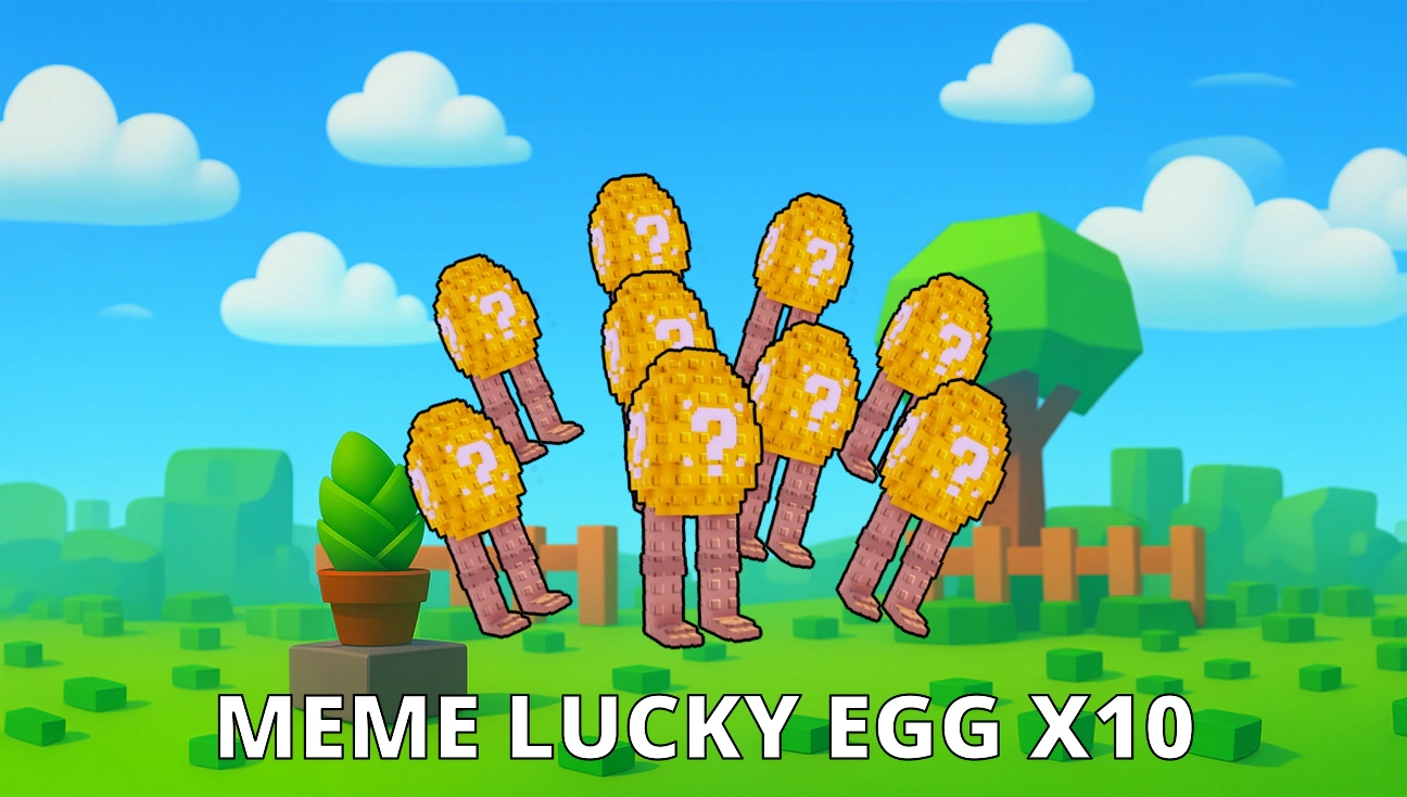 x10 Meme Lucky Egg artwork