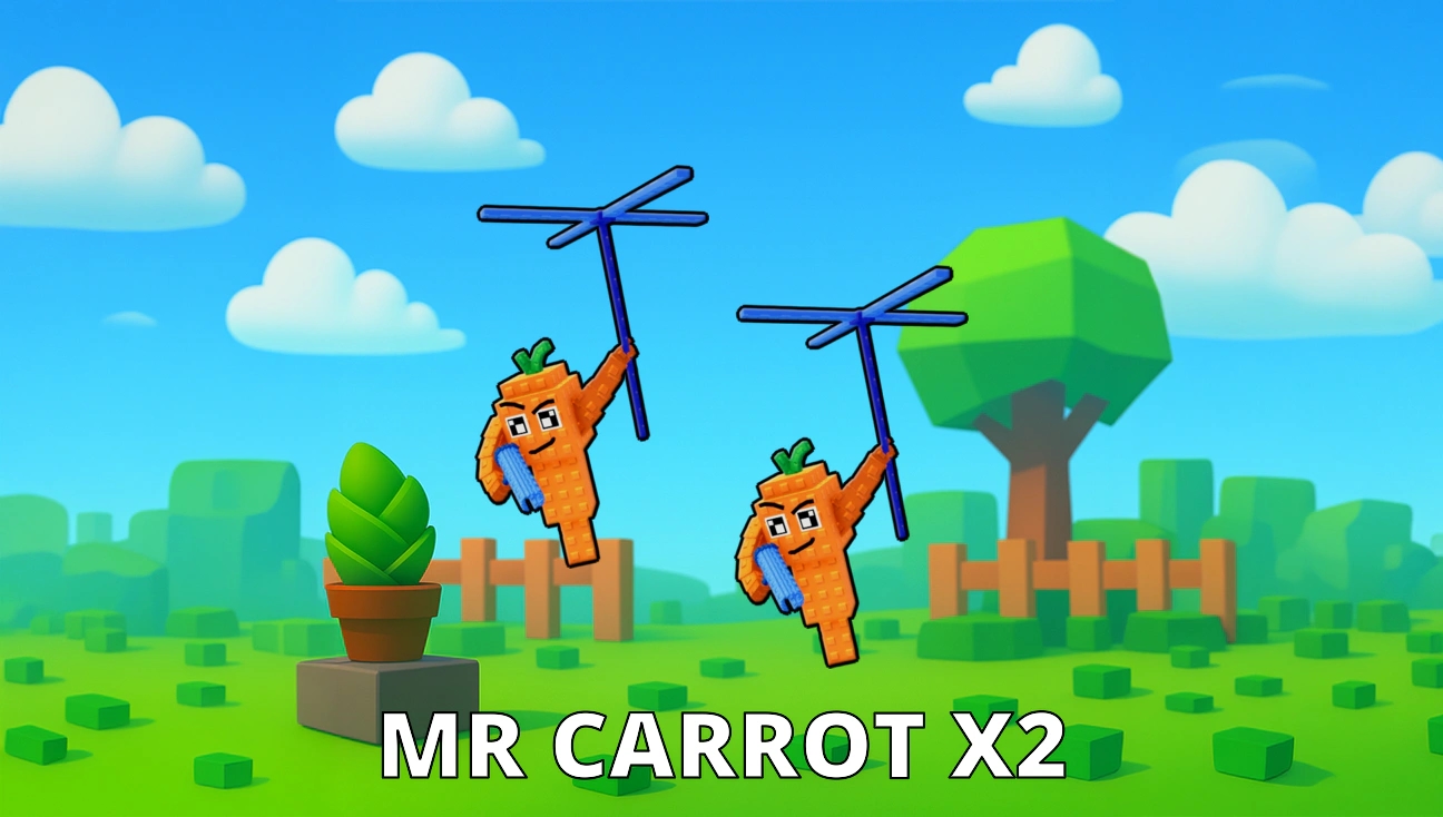 X2 Mr Carrot artwork
