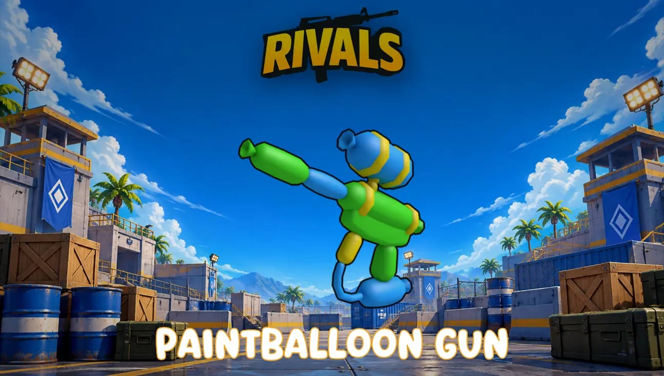 Paintballoon Gun artwork