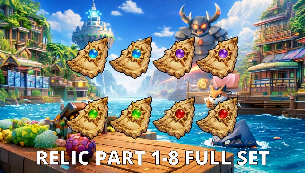 Relic Part 1-8 Full Set artwork